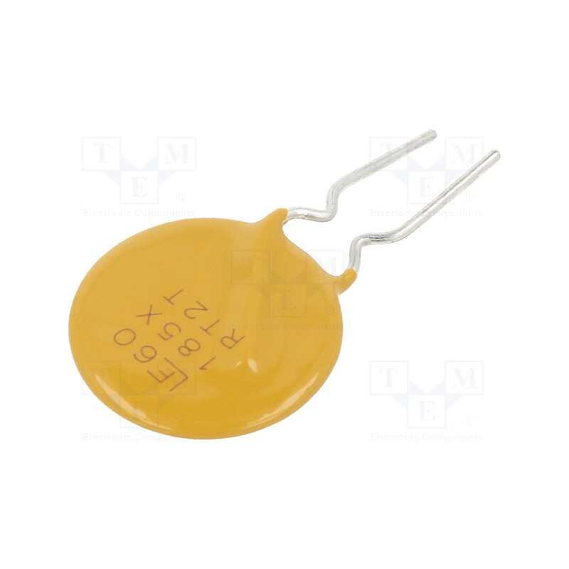 1 pcs x LITTELFUSE - 60R185XF - Fuse: PTC polymer, 1.85A