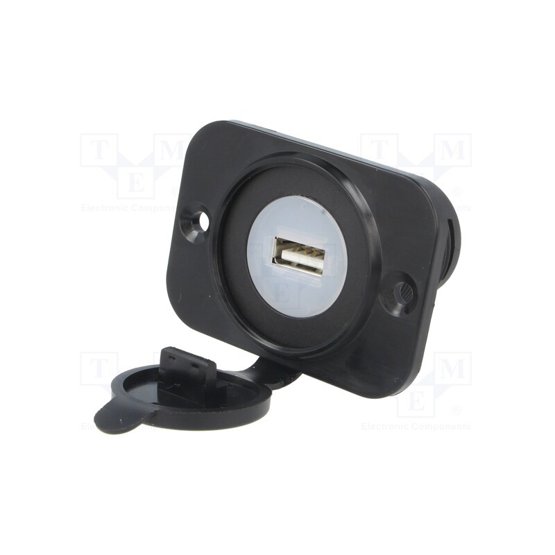 1 pcs x SCI - A13-194APS-BB3 - USB power supply, USB A socket, Sup.volt: 12÷24VDC, 5V/2.1A