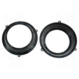 1 set x 4CARMEDIA - RAM-20.504/K - Speaker frame, 165mm, Fiat, Fiat Panda 2003-&gt,, 2pcs.