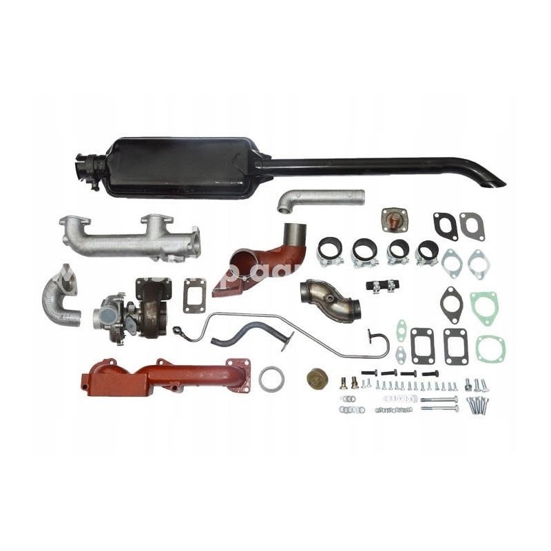 Set of turbo mtz 82 820 Russian muffler