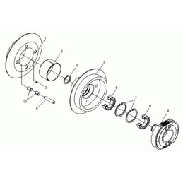 Wacker dpu bpu clutch sleeve 0058551