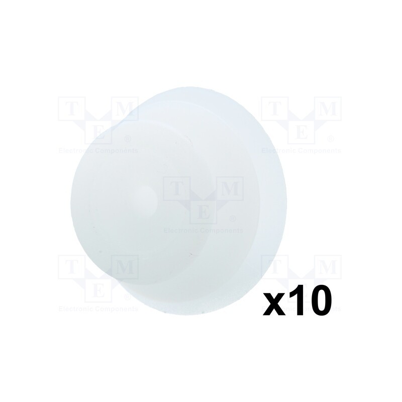 1 pcg x ROMIX - C10091 - Trim clip, 10pcs, Citroën,Peugeot,Volvo, L: 17.5mm, polyamide