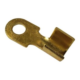 M10 electric ring terminal, thick and solid