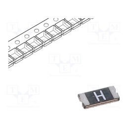 1 pcs x LITTELFUSE - 1206L110THYR - Fuse: PTC polymer, 1.1A, SMD, 1206L