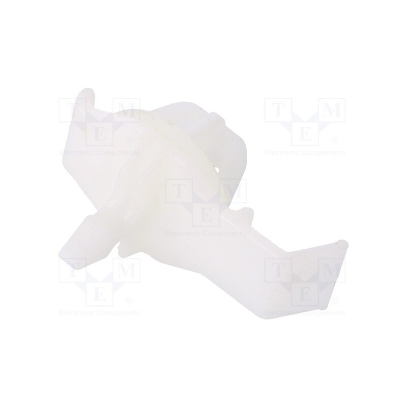 1 pcg x ROMIX - A15691 - Moulding clip, 10pcs, Mercedes, OEM: 19884781, polyamide, natural