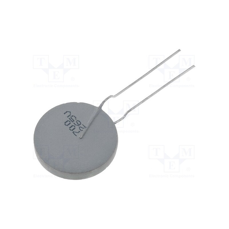 1 pcs x VISHAY - PTCCL21H701HBE - Fuse: PTC thermistor, 700mA, ceramic, 5mm