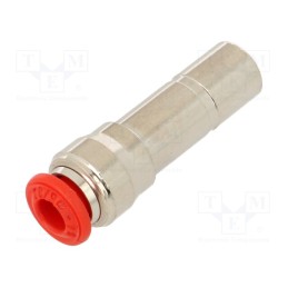 1 pcs x AIGNEP-50700 8-4 - Push-in fitting, reductive, -0.99÷20bar, nickel plated brass