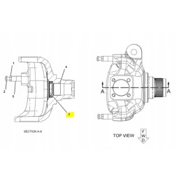 Switch seal cva backhoe loader cat
