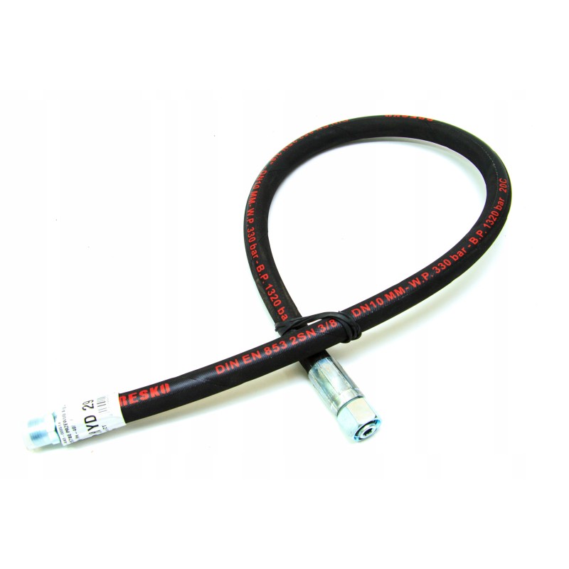 Hydraulic hose m18x1 5 ab10x900 bizon 33mpa