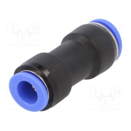 1 pcs x PNEUMAT-136.1612 - Push-in fitting, straight,inline splice,reductive, -0.95÷15bar