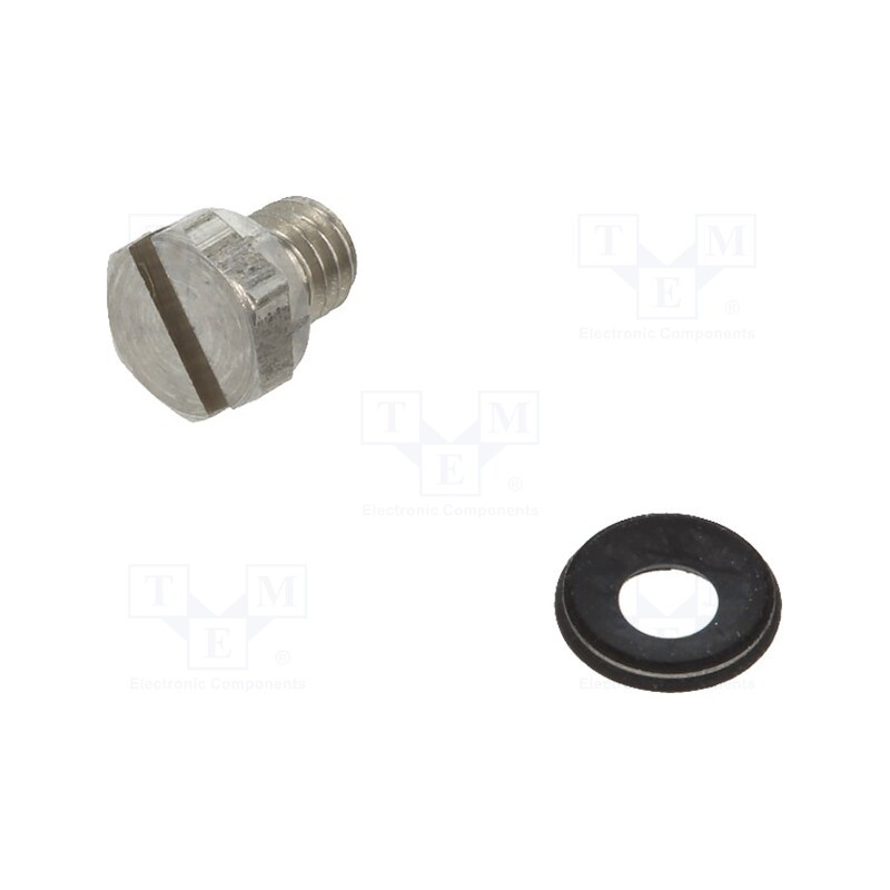 1 pcs x FESTO-30979 - Protection cap, stainless steel, Thread: M3, Gasket: NBR rubber