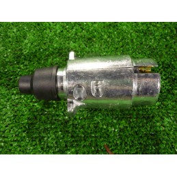 7-pole electric plug in a metal housing