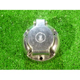 7-pole electrical socket in a metal housing