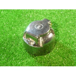 7-pole electrical socket in a metal housing