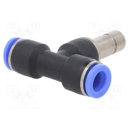 1 pcs x PNEUMAT-293.1210-K - Push-in fitting, T-tap splitter, -0.95÷15bar, BLUELINE, 12mm