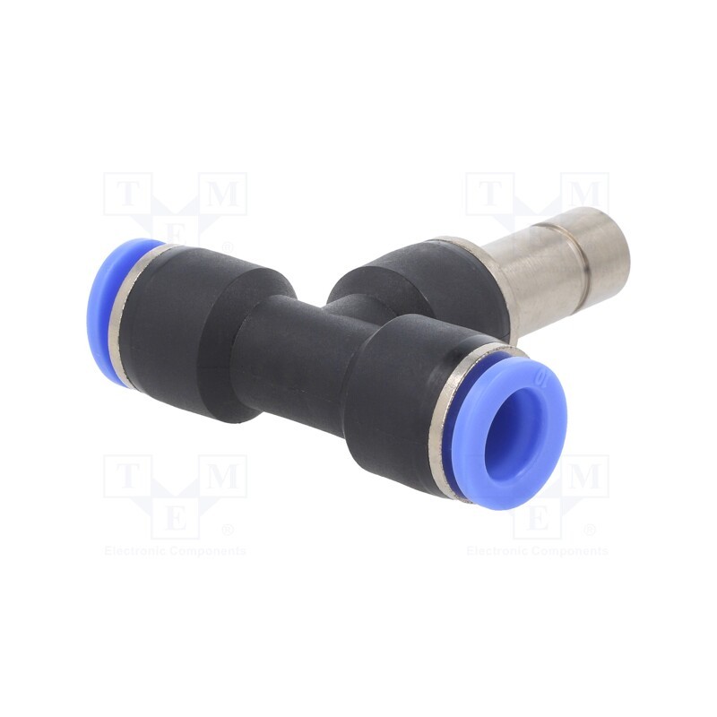 1 pcs x PNEUMAT-293.1210-K - Push-in fitting, T-tap splitter, -0.95÷15bar, BLUELINE, 12mm