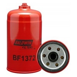 Spin on Baldwin BF1372 fuel filter