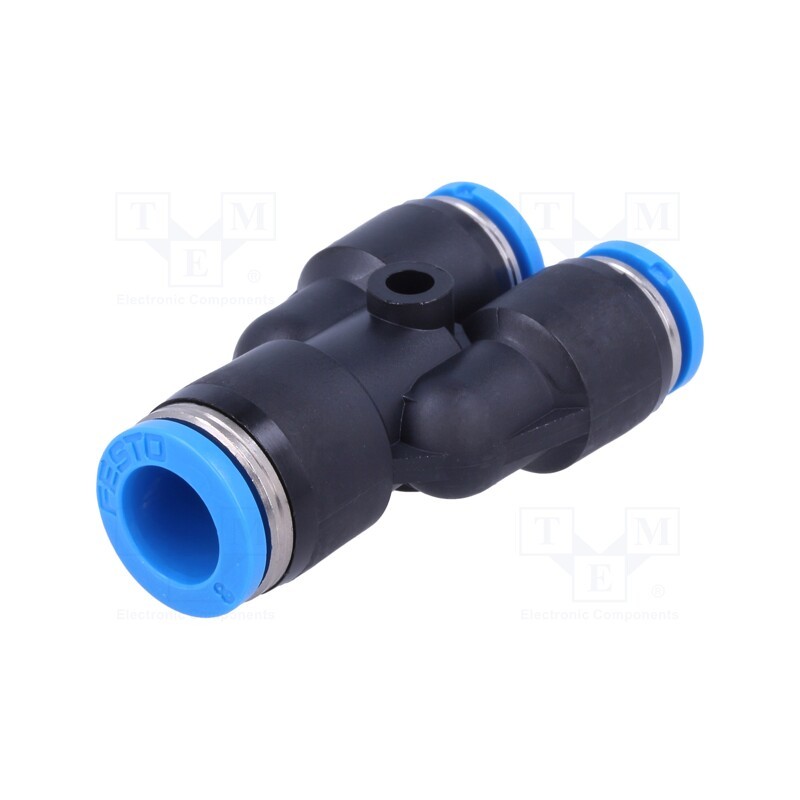 1 pcs x FESTO-153154 - Push-in fitting, straight,Y-Yap spliYYer, -0.95÷6bar, PBT, QS