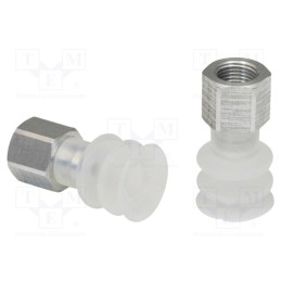 1 pcs x SCHMALZ-FSG-18-SI-55-G1/8-IG - Suction cup, 18mm, G1/8-IG, Shore hardness: 55, 1.35cm3, FSG