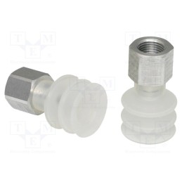 1 pcs x SCHMALZ-FSG-20-SI-55-G1/8-IG - Suction cup, 20mm, G1/8-IG, Shore hardness: 55, 2.298cm3, FSG
