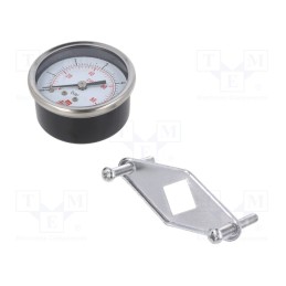 1 pcs x PNEUMAT-M50A.NC006G18 - Manometer, 0÷6bar, non-aggressive liquids,inert gases, 50mm