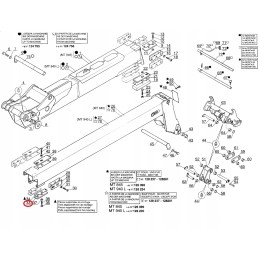 Manitou arm extension slides 218968