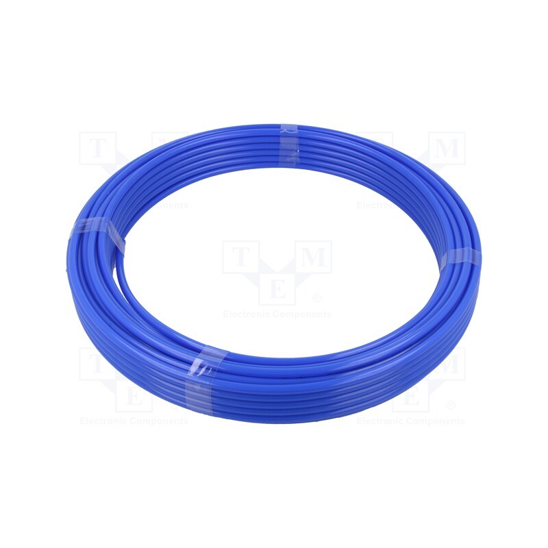 1 pcs x PNEUMAT-259.11SB-25 - Pneumatic tubing, max.24bar, L: 25m, polyamide 6, Economy, blue