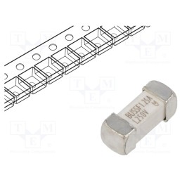 1 pcs x EATON/BUSSMANN - TR-1245UMFF1-25-R - Fuse: fuse, quick blow, 1.25A, 350VAC, 250VDC, soldered,SMD, SMD