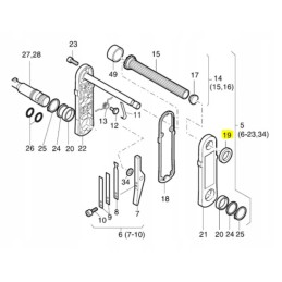 Hatz crank mechanism seal 50194200