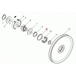 Clutch securing ring dpu 5002003826 2003826