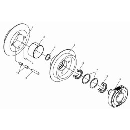 Wacker dpu bpu clutch ring 0058539