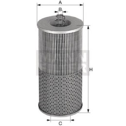 H1275x oil filter element