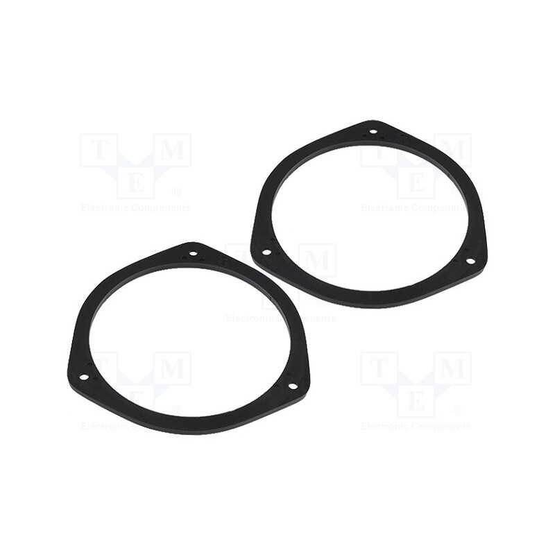 1 set x PER.PIC. - SU30001-05X2 - Speaker frame, 158mm, Honda, Honda Civic 2001-&gt,, 2pcs.
