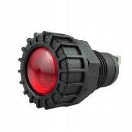 Red indicator light 12 24v universal