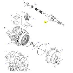 Krzyzak Polosi Cat backhoe loader 30 2x81 8