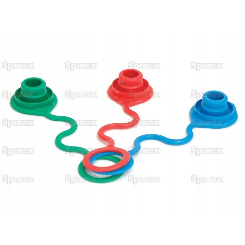 Stauff red PVC cap fits 1