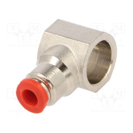 1 pcs x AIGNEP-50500 5-1/4 - Push-in fitting, BANJO,body, -0.99÷20bar, nickel plated brass