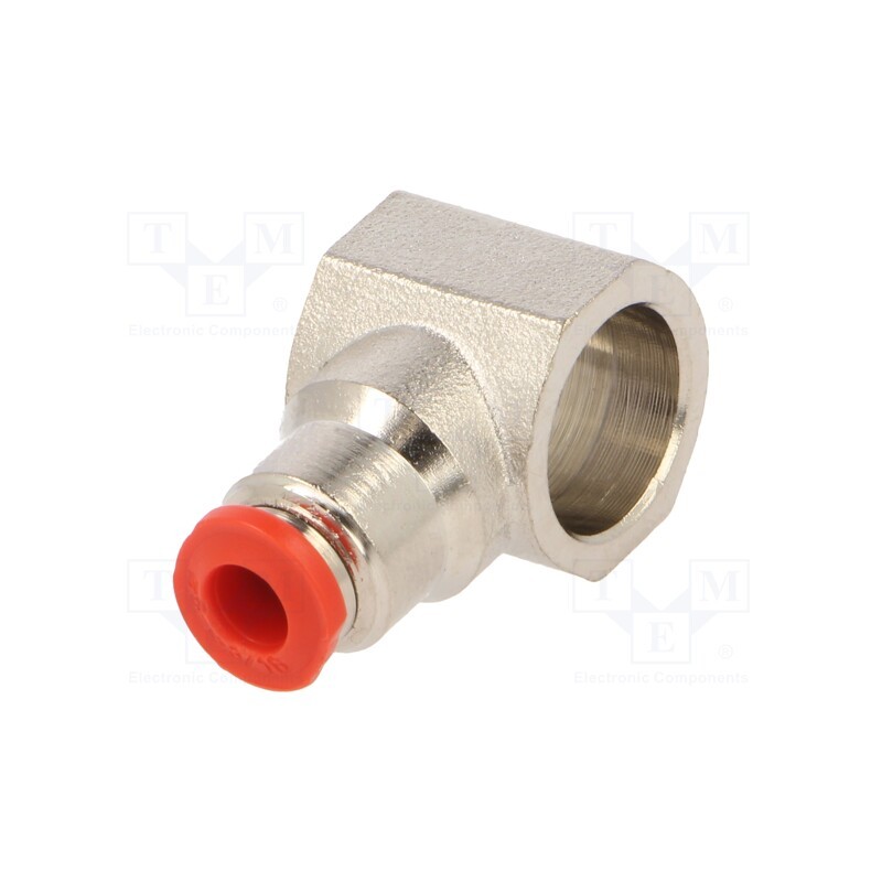 1 pcs x AIGNEP-50500 5-1/4 - Push-in fitting, BANJO,body, -0.99÷20bar, nickel plated brass