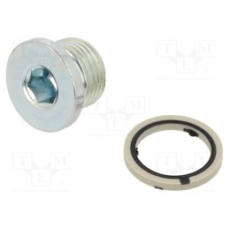 1 pcs x FESTO-3570 - Protection cap, zinc plated steel, Thread: G 3/8', 12.5Nm