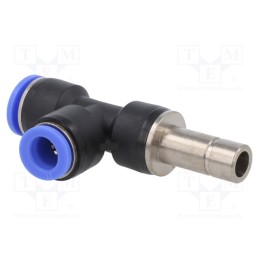 1 pcs x PNEUMAT-294.1210-K - Plug-in distributor, T-tap splitter, -0.95÷15bar, BLUELINE, 12mm