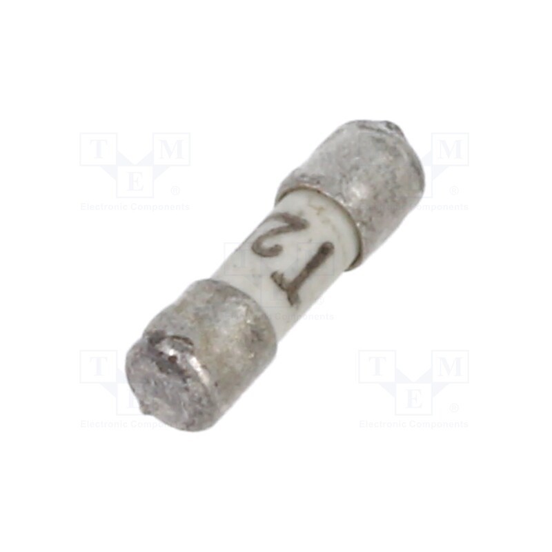 1 pcs x SCHURTER - 7010.9964.63 - Fuse: fuse, time-lag, 2.5A, 125VAC, 125VDC, ceramic,cylindrical