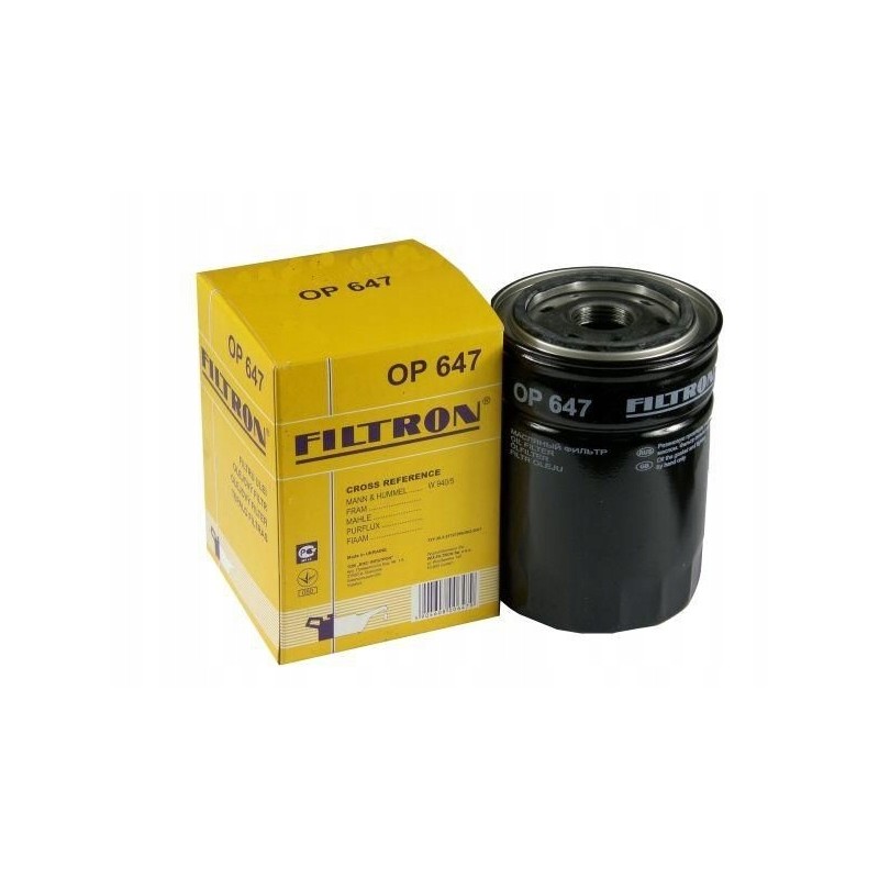 Oil filter c 330 360 op 647 filter replaces pp 84