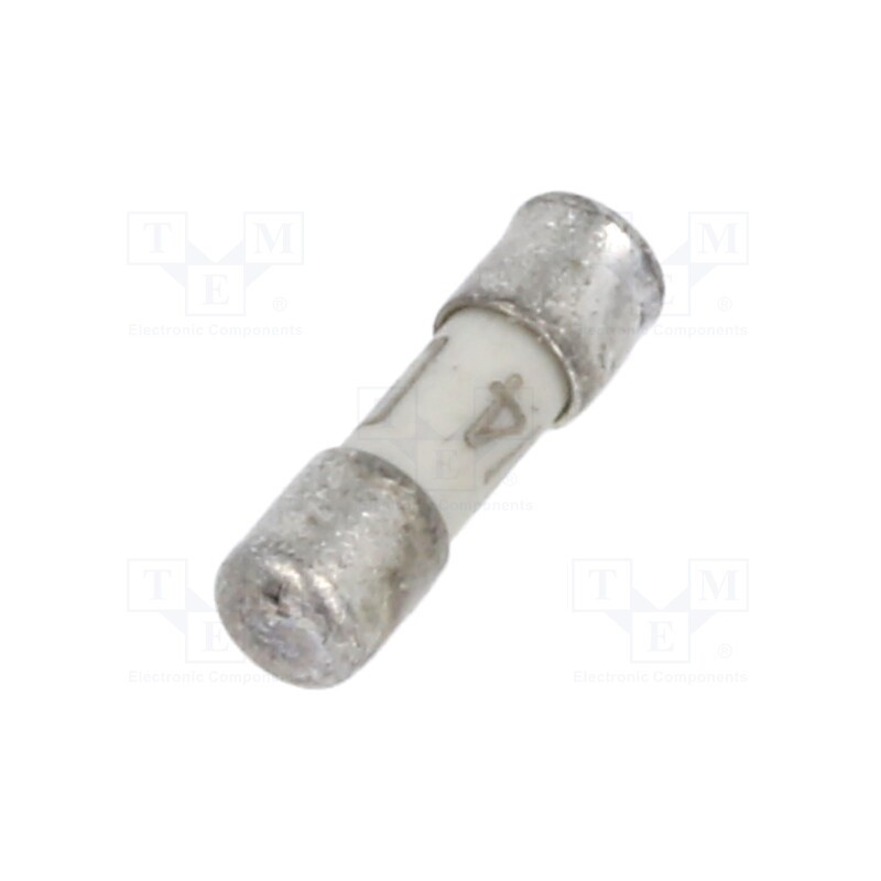 1 pcs x SCHURTER - 7010.9960.63 - Fuse: fuse, time-lag, 750mA, 125VAC, 125VDC, ceramic,cylindrical
