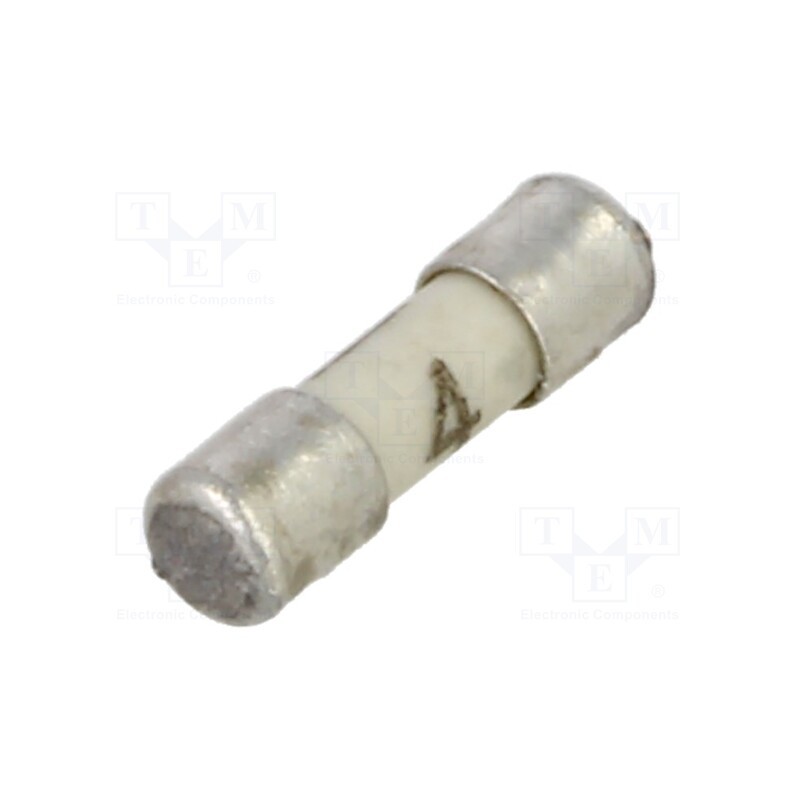 1 pcs x SCHURTER - 7010.9870.63 - Fuse: fuse, quick blow, 4A, 125VAC, 125VDC, ceramic,cylindrical