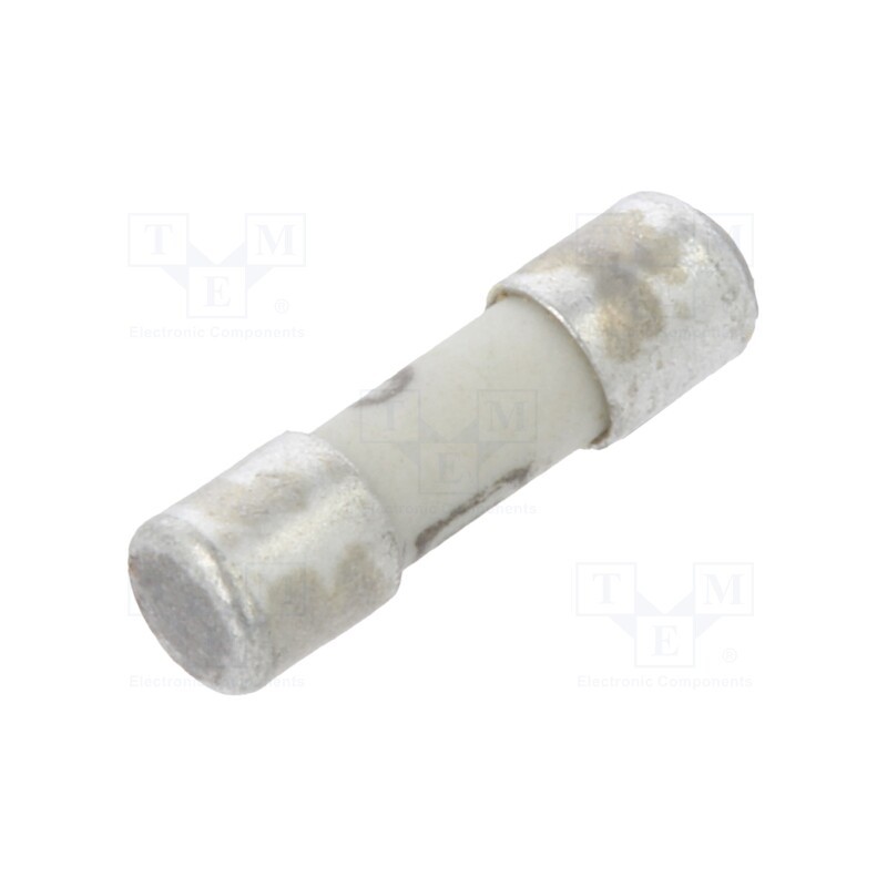 1 pcs x SCHURTER - 7010.9850.63 - Fuse: fuse, quick blow, 3A, 125VAC, 125VDC, ceramic,cylindrical