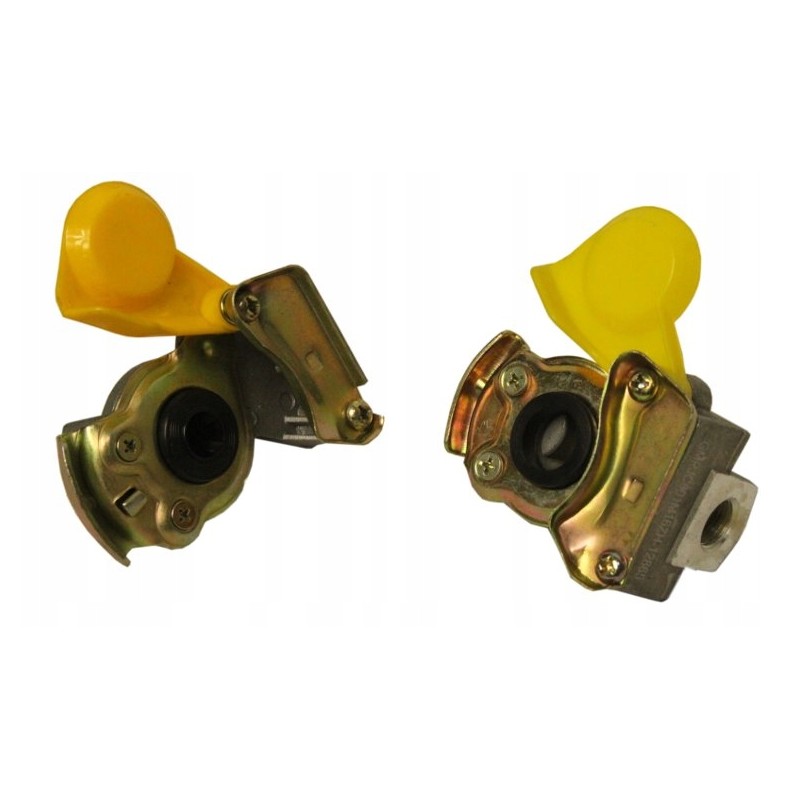 Pneumatic connector m16x1 5 yellow, set of 2 pcs