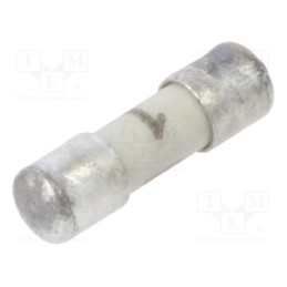 1 pcs x SCHURTER - 7010.9810.63 - Fuse: fuse, quick blow, 1A, 125VAC, 125VDC, ceramic,cylindrical