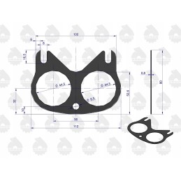 Head gasket set C 330 original Ursus