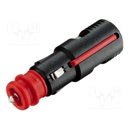 1 pcs x PRO CAR - 67721010 - Cigarette lighter plug, screw terminal, 16A, Sup.volt: 12÷24VDC