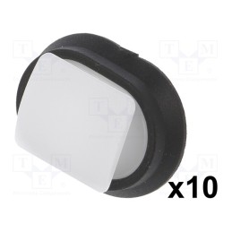 1 pcg x ROMIX - C10093 - Moulding clip, 10pcs, Citroën,Fiat,Peugeot, OEM: 71728806,856543